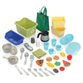 Step2 Heart of the Home Brown Toddler Play Kitchen Set