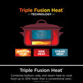 Ninja Foodi Possible Cooker, 8.5 Quart, 6 - in - 1 Multi - Cooker, Slow Cooker, Steamer, Glass Lid Integrated Cooking Utensil, Nonstick, Oven Safe Pot to 500°f, Cherry Tarte, MC1000WM