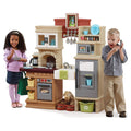 Step2 Heart of the Home Brown Toddler Play Kitchen Set
