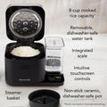 Kitchenaid Grain and Rice Cooker 8 Cup with Automatically Sensing Integrated Scale + Water Tank, KGC3155BM
